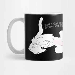 White Silken Windhound Roach Mug